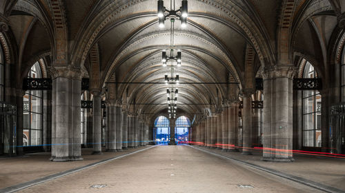 Corridor of historic building