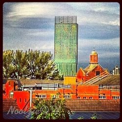 Buildings against sky