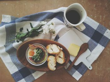 Close-up of food in plate