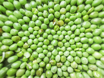 Full frame shot of green beans