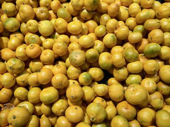 Full frame shot of fruits for sale in market