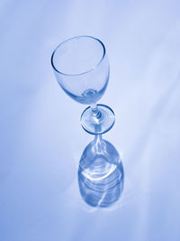 Close-up of water against white background