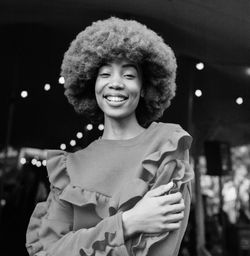 Portrait of a smiling young woman