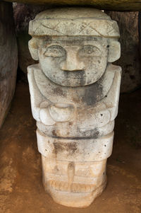 Close-up of statue