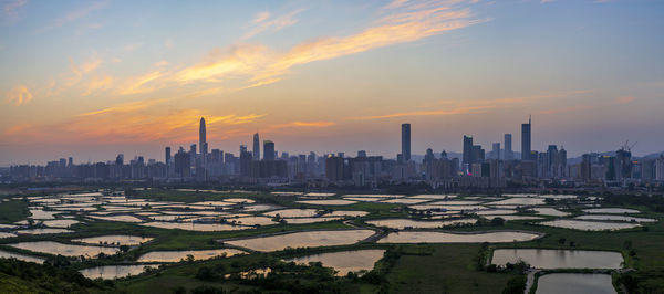 Ma tso lung at sunset, hong kong