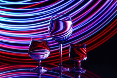 Close-up of wine glass