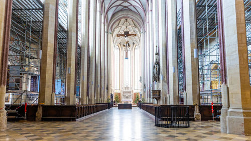 Interior of church