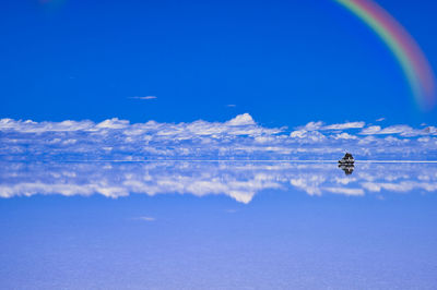 A superb view of uyuni salt lake