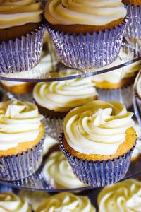 Close-up of cupcakes