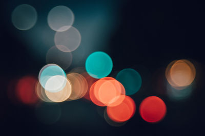 defocused