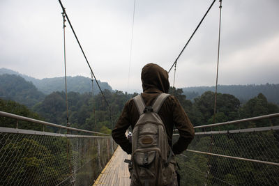 Situgunung park,the longest suspension bridge in southeast asia