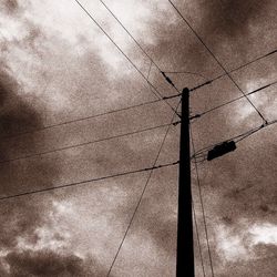 Low angle view of built structure against sky