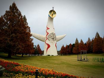 Statue of a park