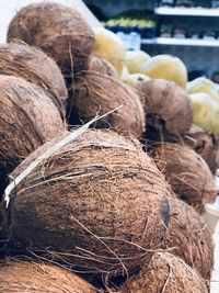 Close-up of vegetables for sale at market