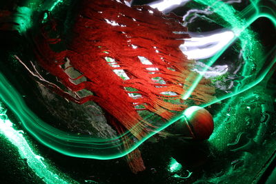 Full frame shot of multi colored water