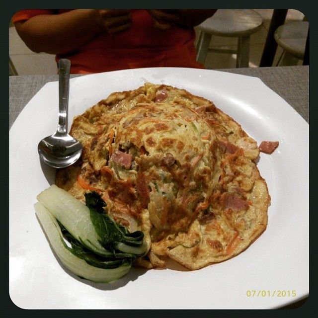 CLOSE-UP OF SERVED FOOD