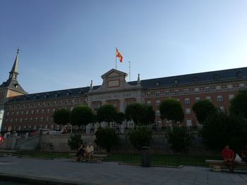 Built structure against clear sky