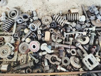 large group of objects