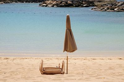 Scenic view of beach