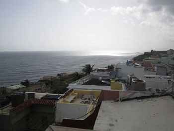 View of sea against sky