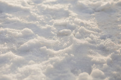 Full frame shot of snow