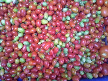 Full frame shot of market stall