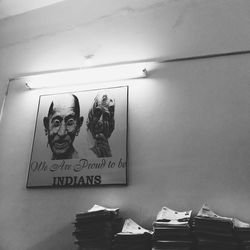 Close-up of books on book