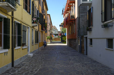 Street amidst buildings in city