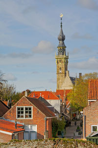 Clock tower against sky