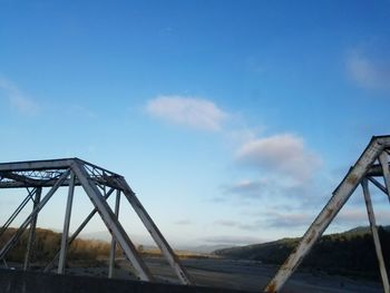 Low angle view of built structure against sky