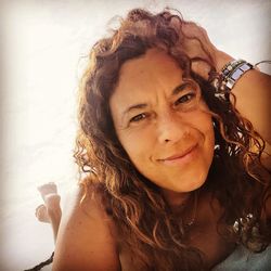 Portrait of woman smiling