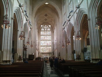 Interior of cathedral