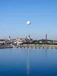 River with buildings in background