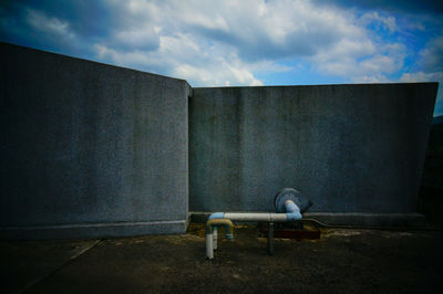 View of built structure against sky