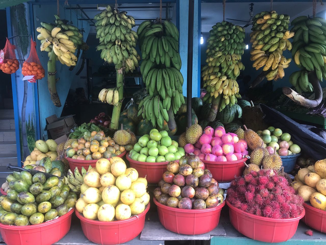 FRUITS FOR SALE IN MARKET