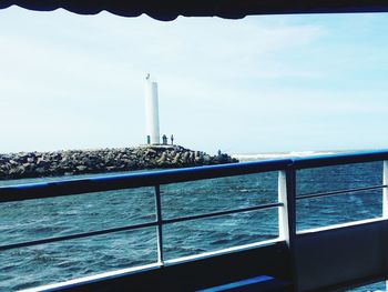 View of sea against sky