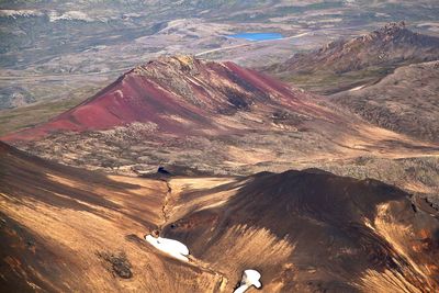 Scenic view of mountains