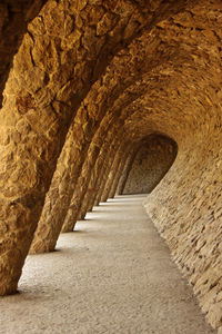 Corridor of old building