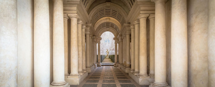 Corridor of building