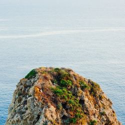 Rocks in sea