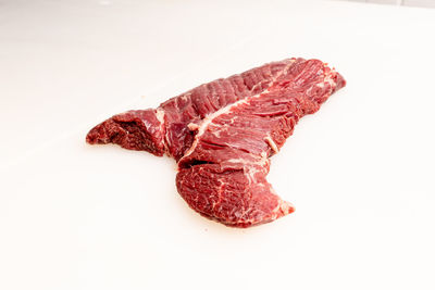 Close-up of food on white background