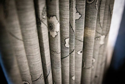 Full frame shot of curtain