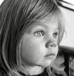 Close-up portrait of girl