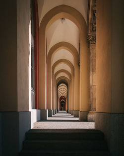 Corridor of building