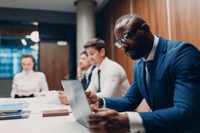 Business people in meeting