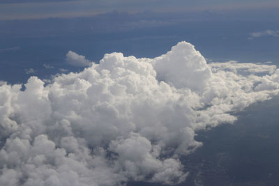 Low angle view of clouds in sky