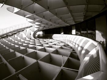 View of empty chairs in room