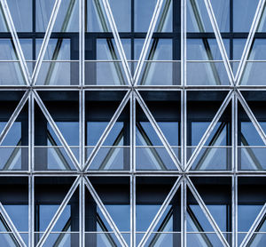 Full frame shot of modern office building