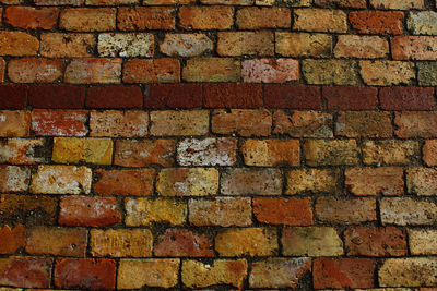 Full frame shot of brick wall