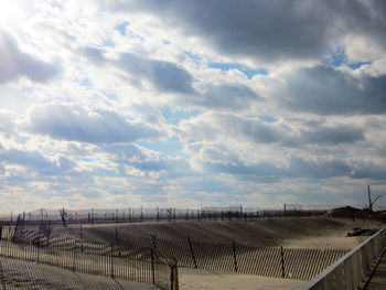 Scenic view of cloudy sky